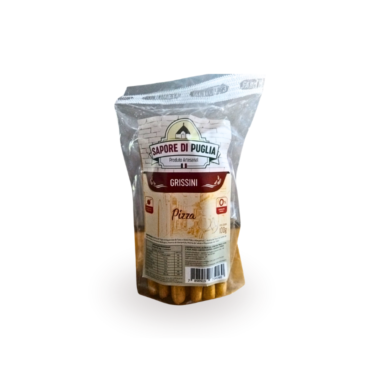 34160 - Grissini Pizza - Sapore di Puglia - 100g